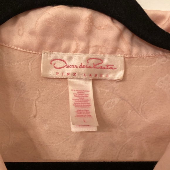 Oscar del Renta pink label pajamas - Picture 4 of 7